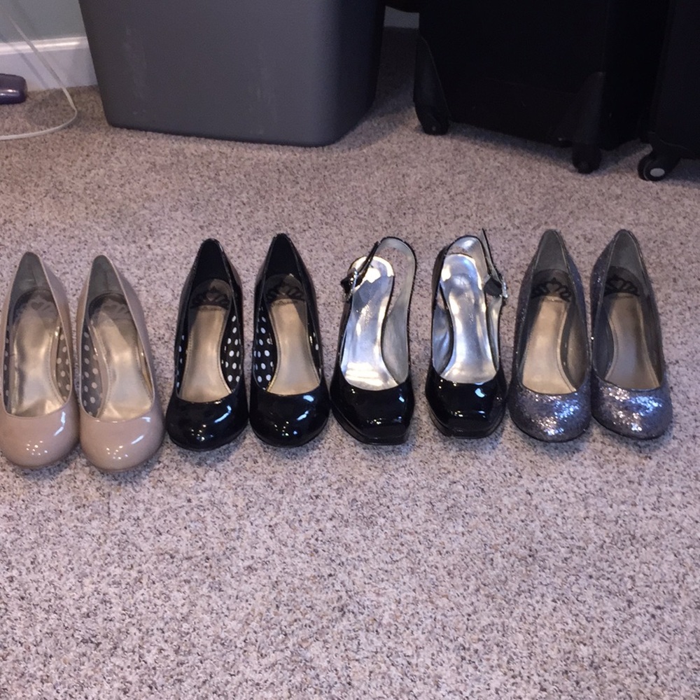 Fergi and Jessica Simpson shoes